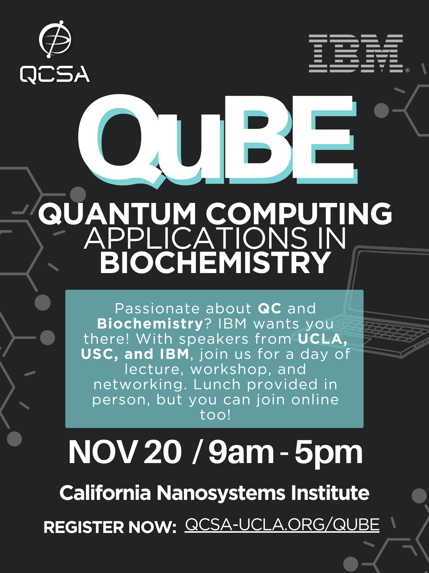 Qube Poster